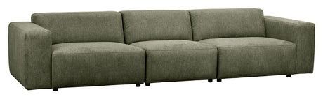 Willard, 4-pers. Sofa - grøn