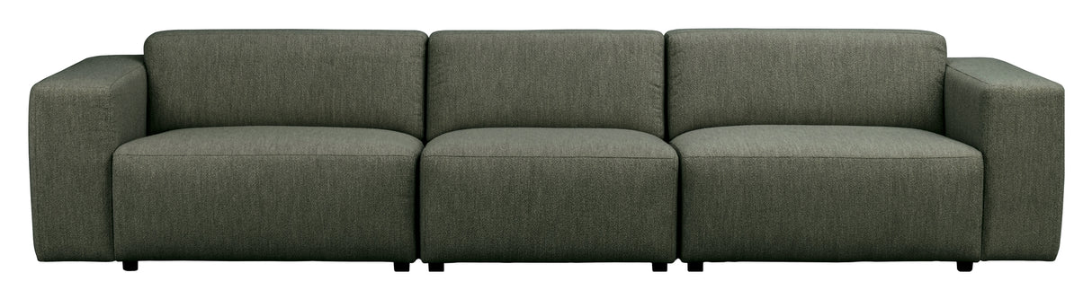 Willard, 4-pers. Sofa  - mørk grøn