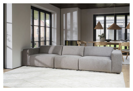 Willard Sofa 4-pers. Beige stof - Unoliving.com