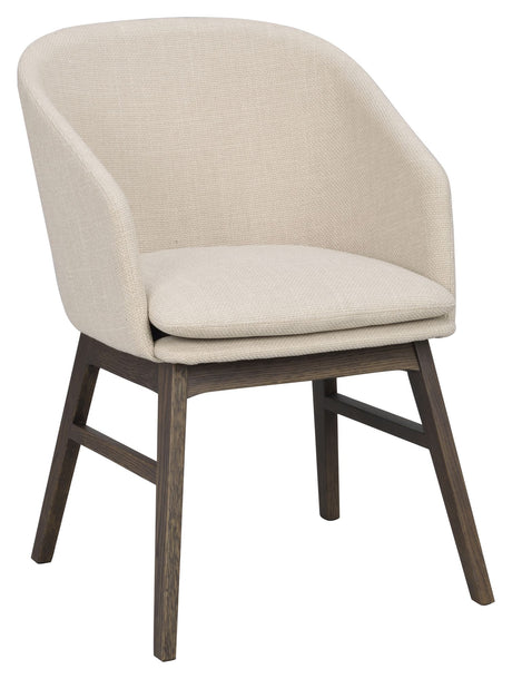 Windham Spisebordsstol - Beige/Brun - Unoliving.com