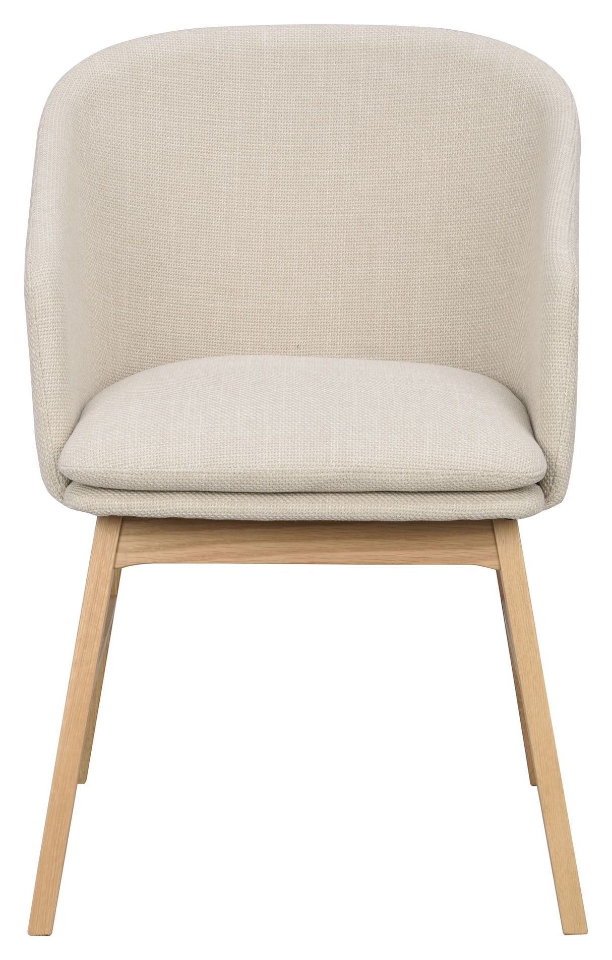 Windham Spisebordsstol - Beige/Eg - Unoliving.com