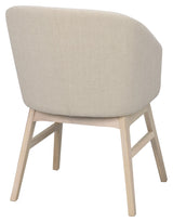 Windham Spisebordsstol - Beige/Hvidpigmenteret - Unoliving.com