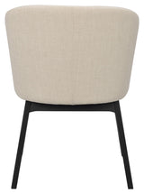 Windham Spisebordsstol - Beige/Sort - Unoliving.com