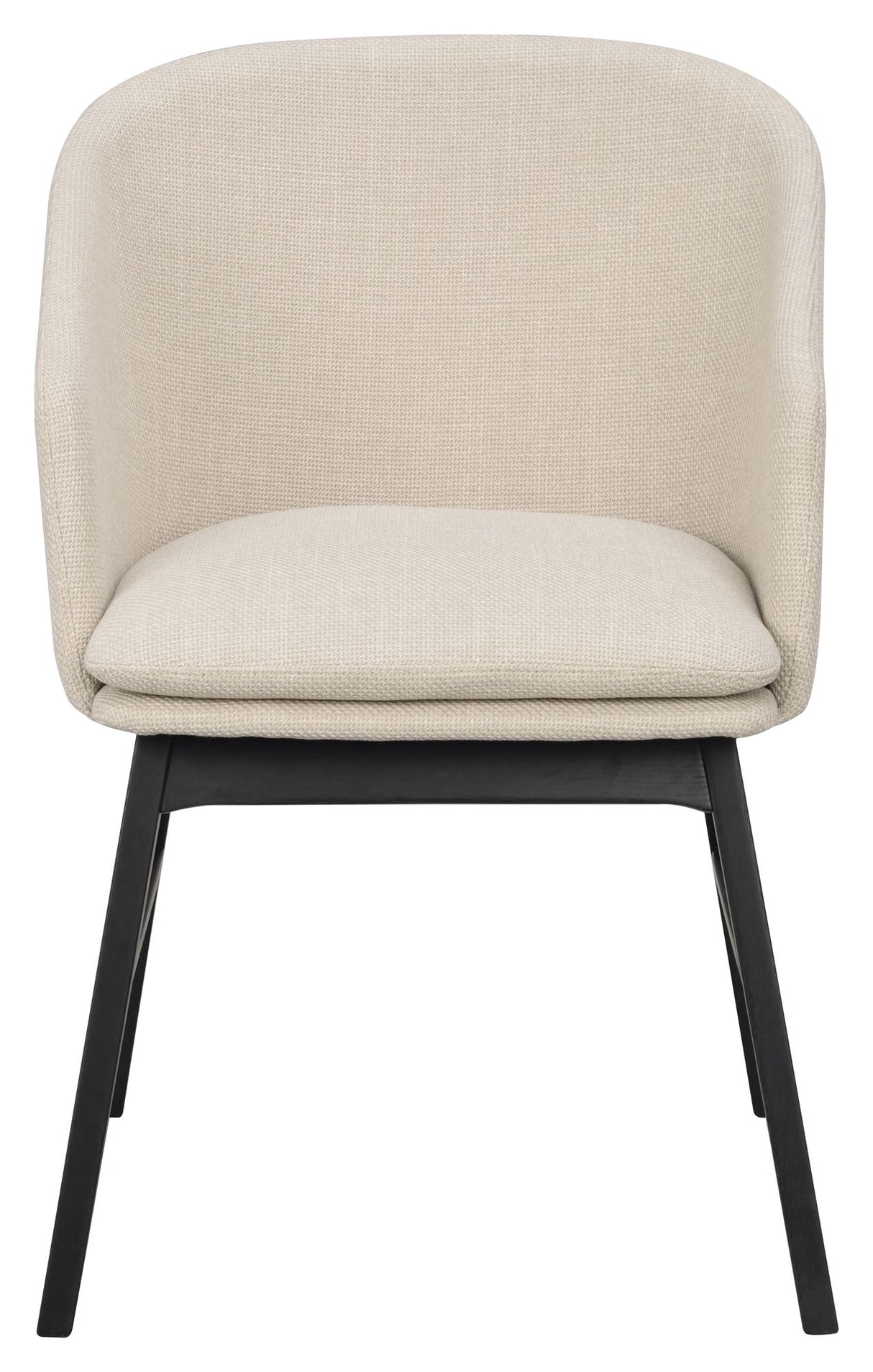 Windham Spisebordsstol - Beige/Sort - Unoliving.com