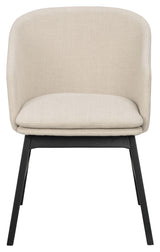 Windham Spisebordsstol - Beige/Sort - Unoliving.com