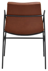 Huntingbay armchair Brun PU - Unoliving.com