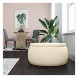 Sapphire Ottoman m. opbevaring, Cream - Unoliving.com