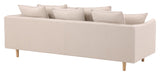 Segelskären 3-pers sofa - Beige linned - Unoliving.com