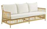 Caroline Exterior 3-pers. Loungesofa, Alu-Rattan