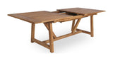 George Exterior Havebord m. udtræk, Teak, 200x100 - Unoliving.com