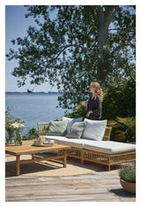 Maggie Exterior Puf/Loungebord modul, Alu-Rattan - Unoliving.com