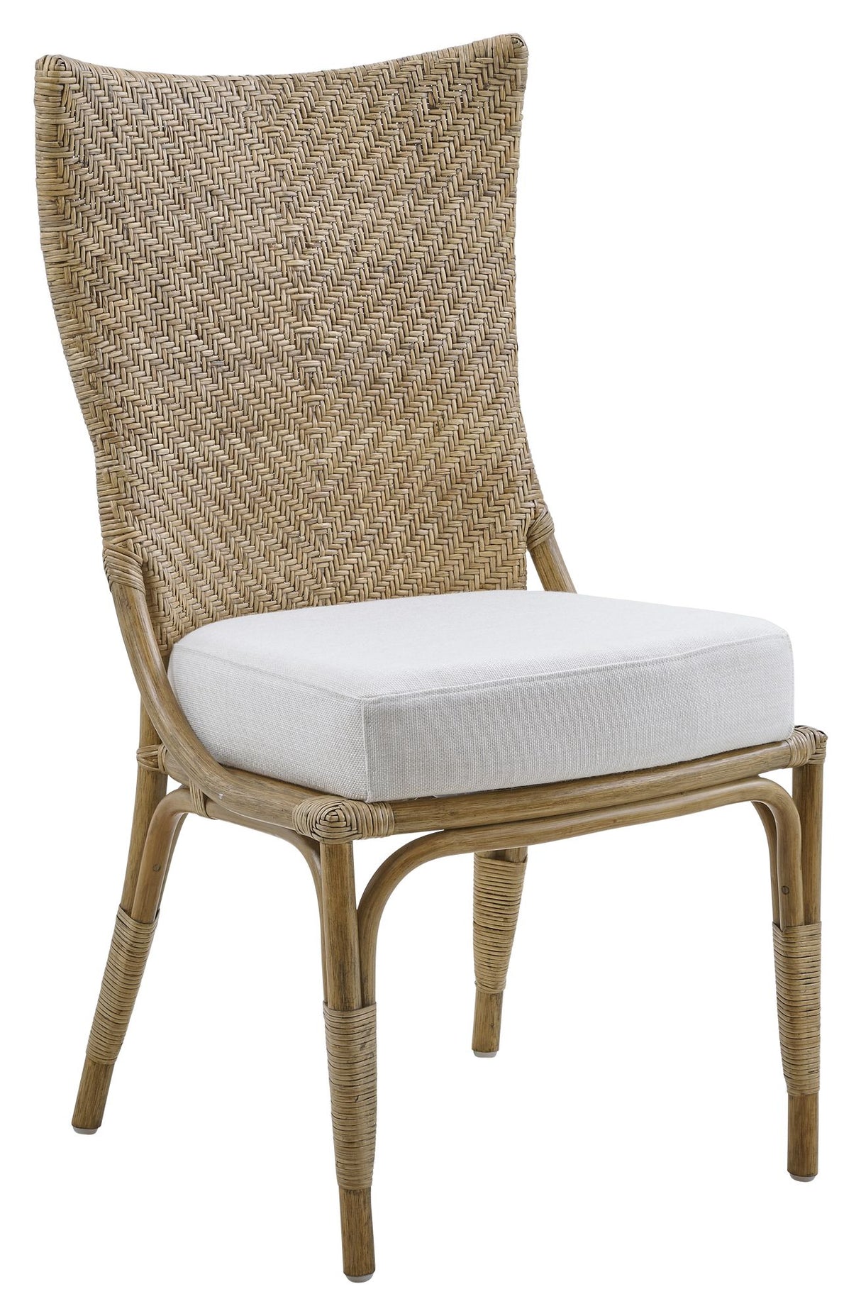 Melody Spisebordsstol, Rattan, Antik - Unoliving.com