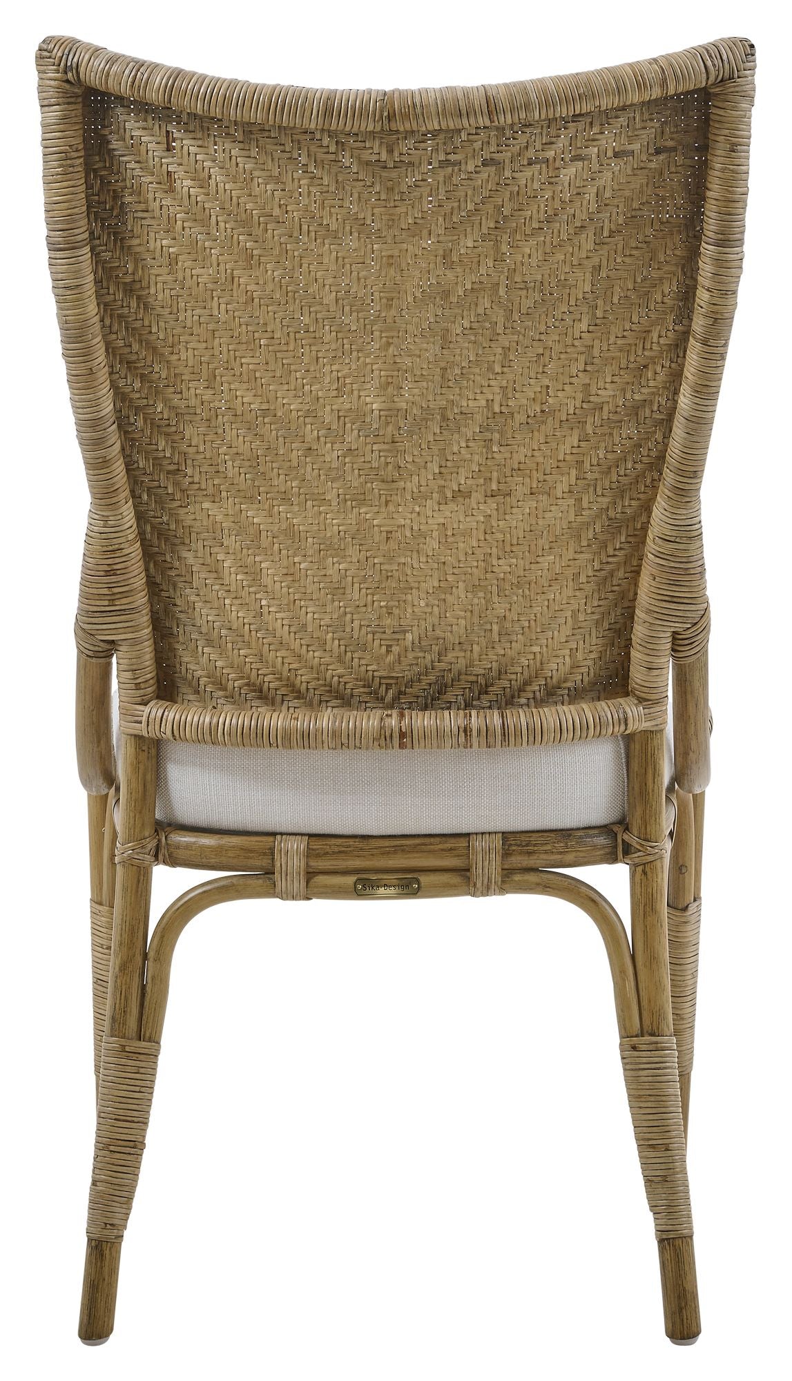 Melody Spisebordsstol, Rattan, Antik - Unoliving.com