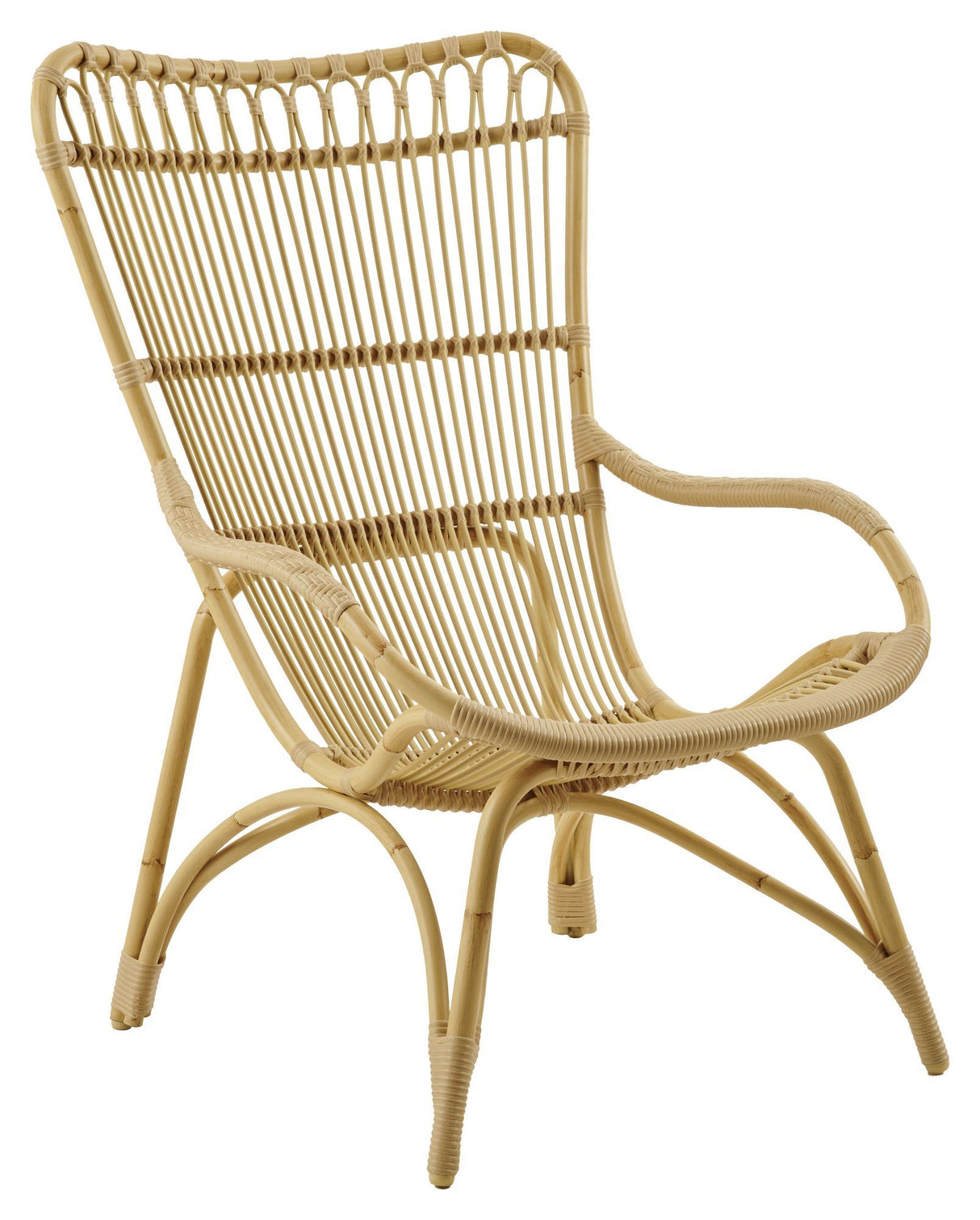 Monet Exterior Loungestol, Alu-Rattan - Unoliving.com