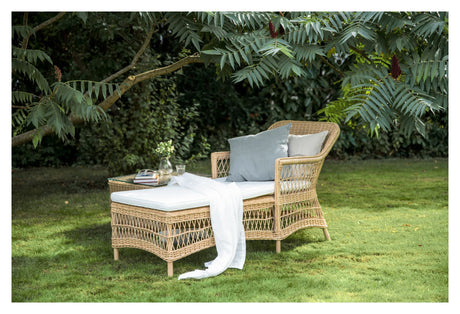 Olivia Exterior Chaiselounge, Alu/Natur