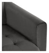 Strummer 3-pers sofa m. chaiselong, Koksgrå - Unoliving.com