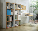 Temahome Berlin Reol - Hvid 70x159 - Unoliving.com