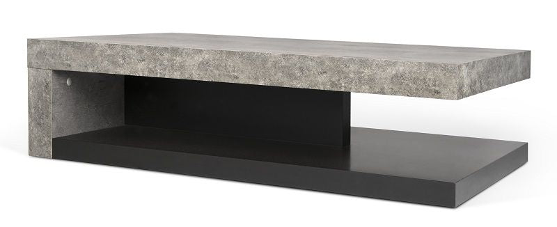 Temahome Detroit Sofabord - Grå beton-look - Unoliving.com