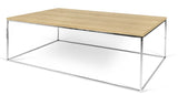 Temahome Gleam Sofabord - Lys træ 120 cm - Unoliving.com