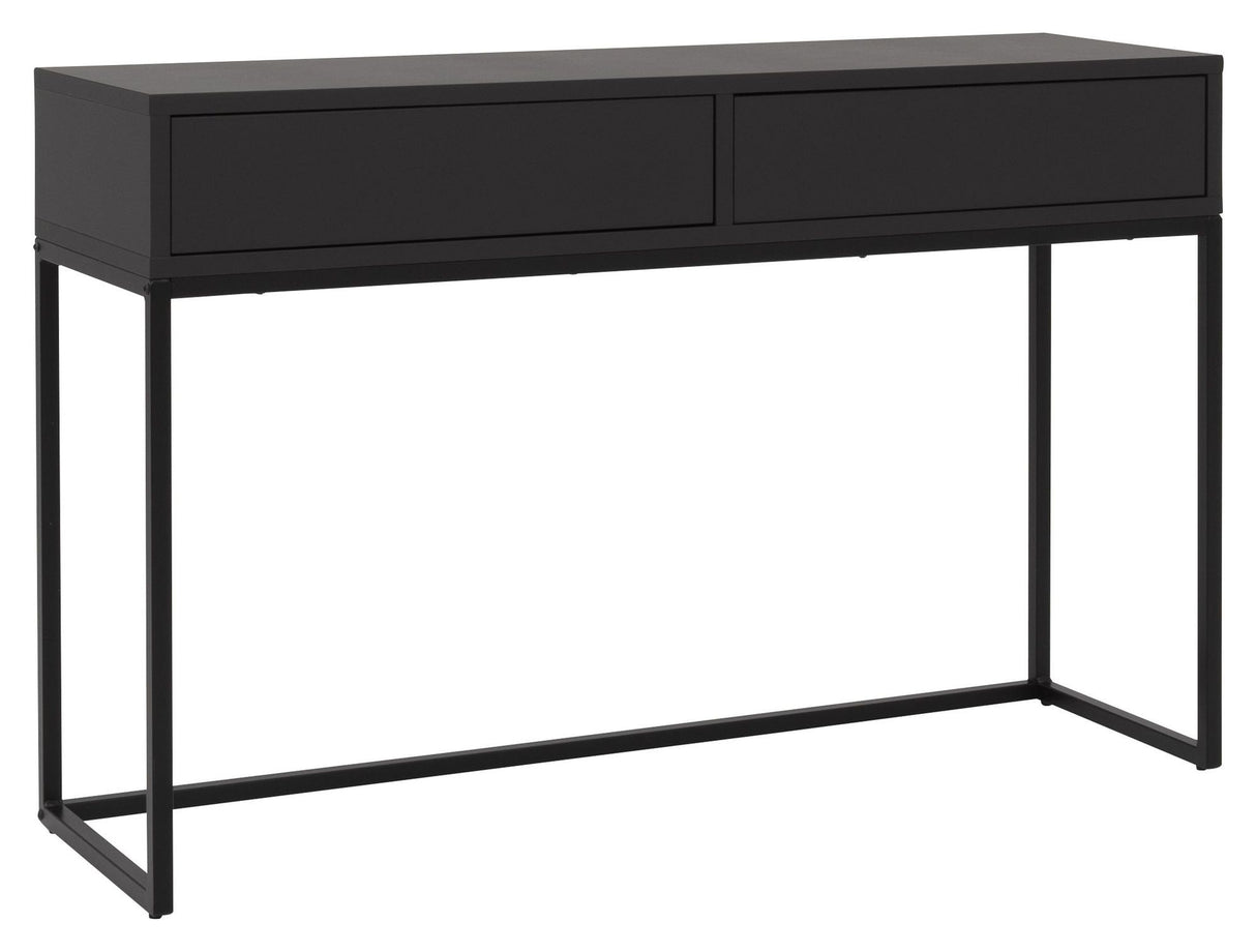 Lipp Konsolbord 118x76x36 - Sort - Unoliving.com