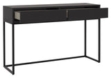 Lipp Konsolbord 118x76x36 - Sort - Unoliving.com