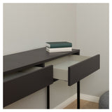 Lipp Konsolbord 118x76x36 - Sort - Unoliving.com