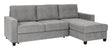 Trieste 2-pers. Sofa m. chaiselong, højre - Lysegrå - Unoliving.com