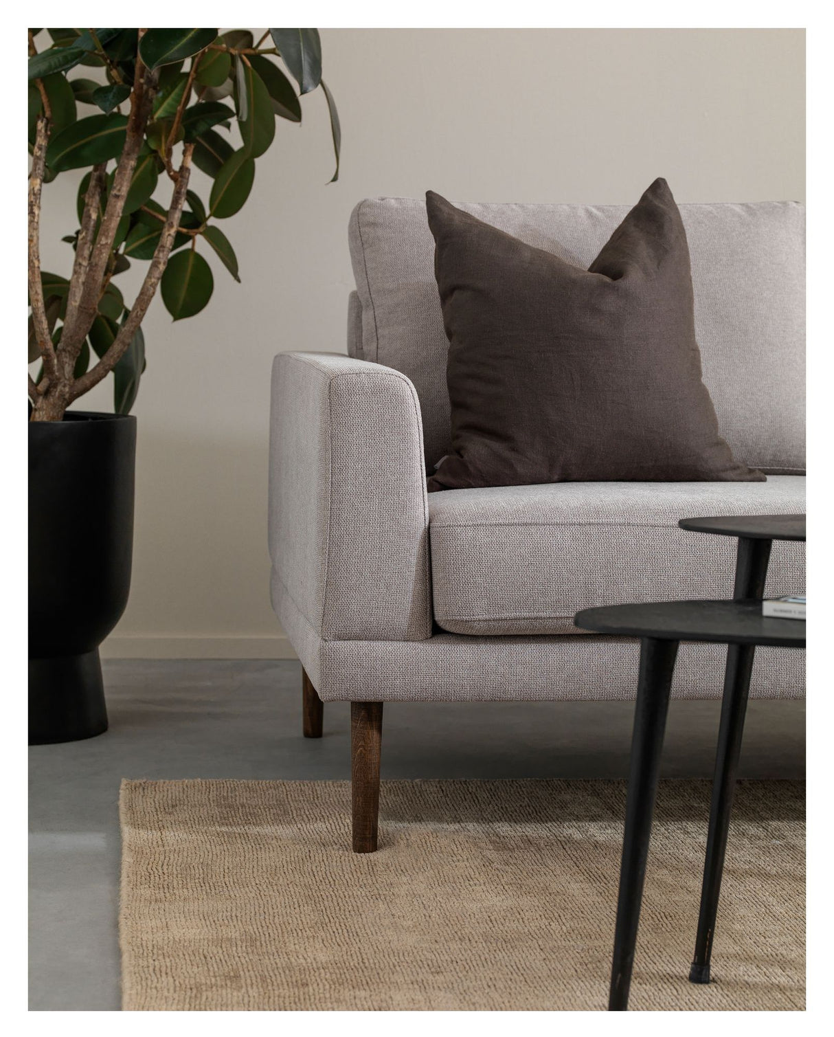 Elmeberg 2-pers. sofa m. chaiselong, højrevendt - Unoliving.com