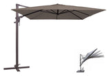 Colmar Parasol 250x250 - Mørkegrå