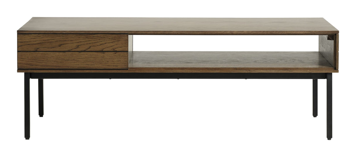 Modica Sofabord, Røget eg, 62x120 - Unoliving.com