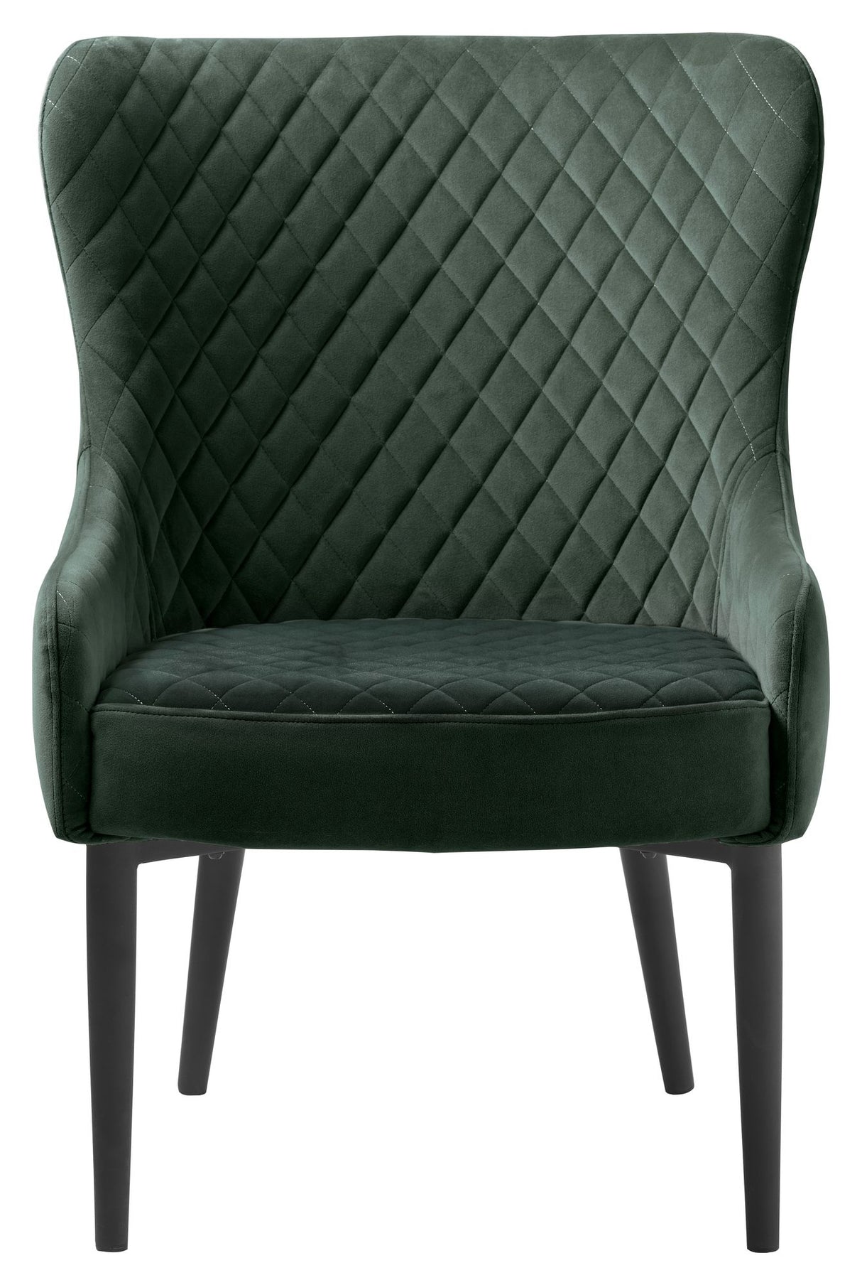 Ottowa Loungestol, Grøn Velour - Unoliving.com