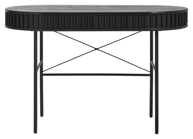 Siena Skrivebord 60x120 - Sort/eg - Unoliving.com