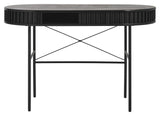 Siena Skrivebord 60x120 - Sort/eg - Unoliving.com