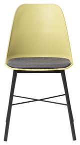 Whistler Spisebordsstol, Dusty Yellow PP - Unoliving.com