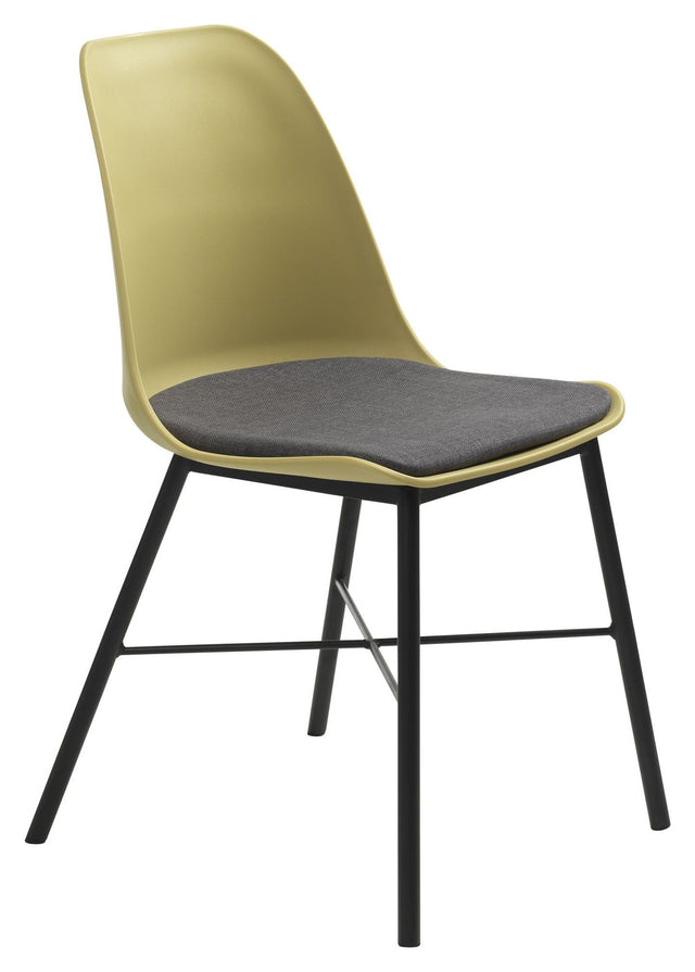 Whistler Spisebordsstol, Dusty Yellow PP - Unoliving.com