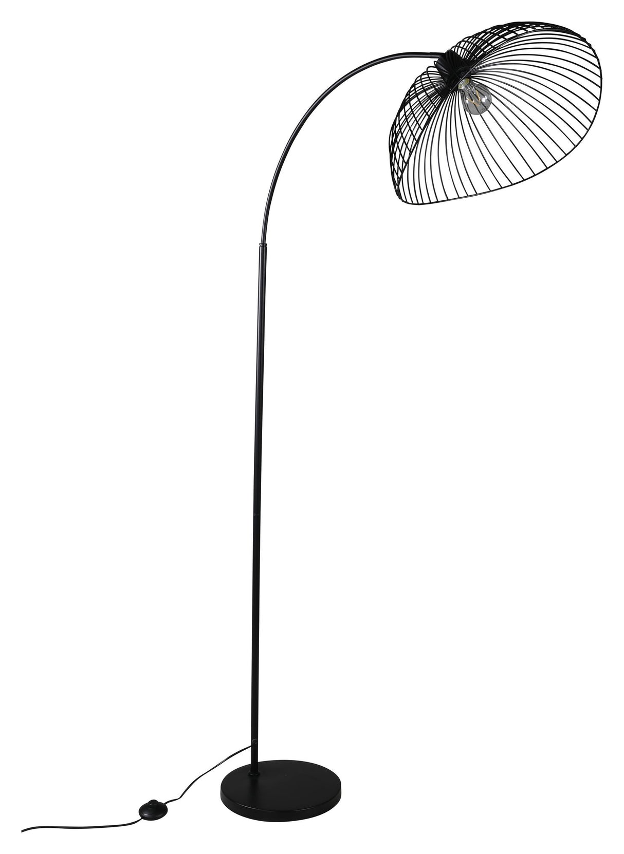 Elsa Gulvlampe L48xW76xH183, Sort - Unoliving.com