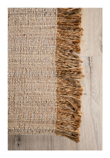 Emilio Tæppe, Jute, Offwhite, 230x160 - Unoliving.com