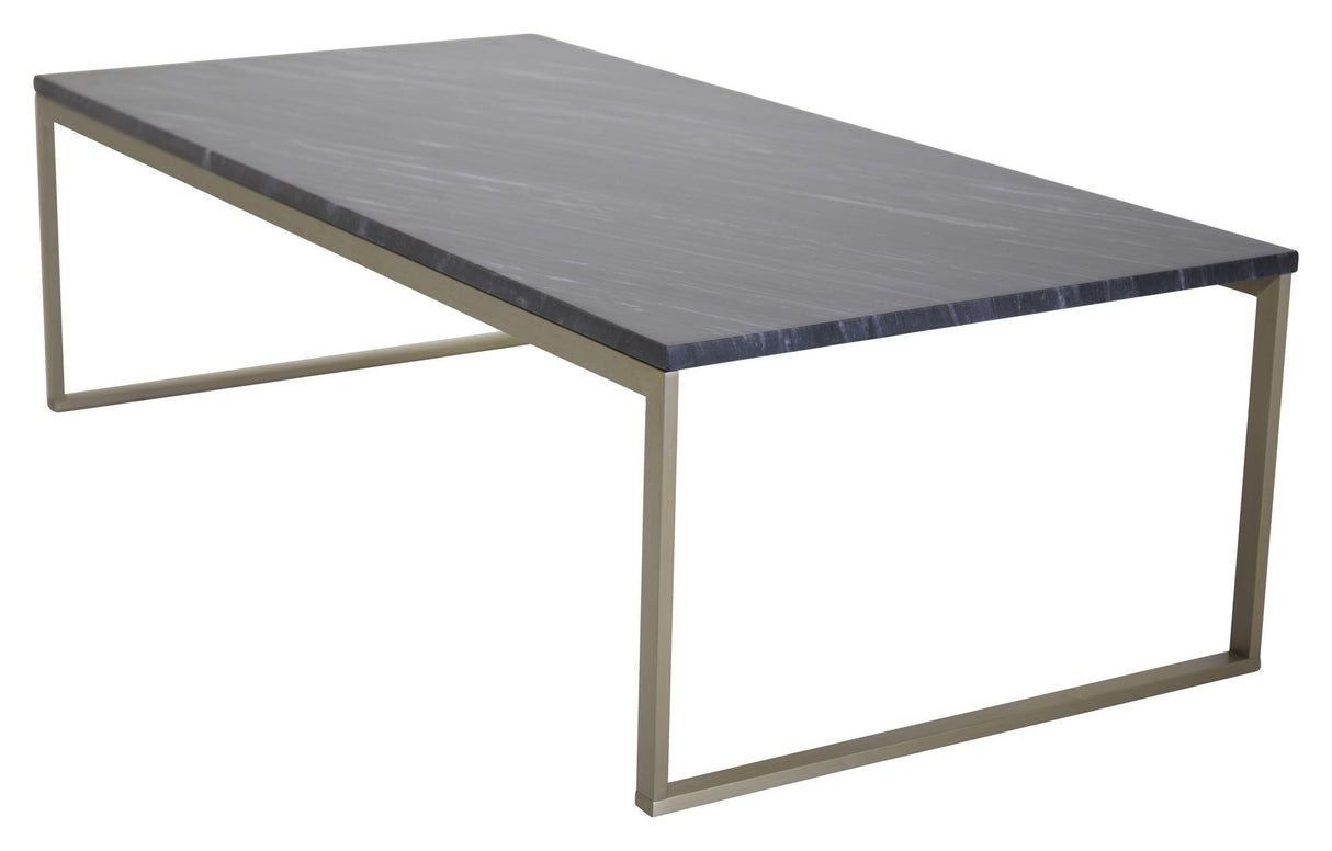 Estelle Sofabord - Marmor Top/Metalben, 120x60 - Unoliving.com