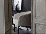 Fluffy Loungestol, Offwhite - Unoliving.com