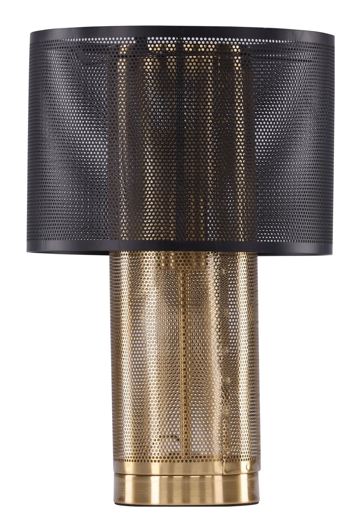 Gap Bordlampe, Jern, Sort/Guld metal - Unoliving.com