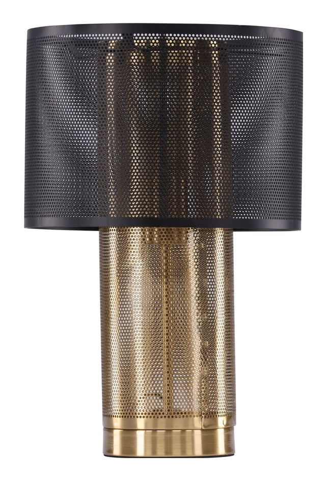 Gap Bordlampe, Jern, Sort/Guld metal - Unoliving.com