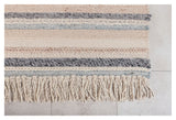 Gudha uldmix tæppe, 200x300, Beige/blue - Unoliving.com