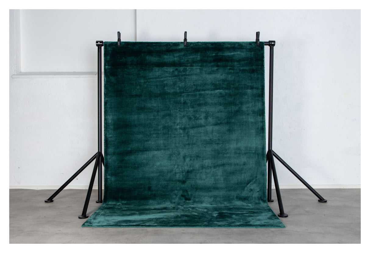 Indra Viscose tæppe, 171x242, Green - Unoliving.com