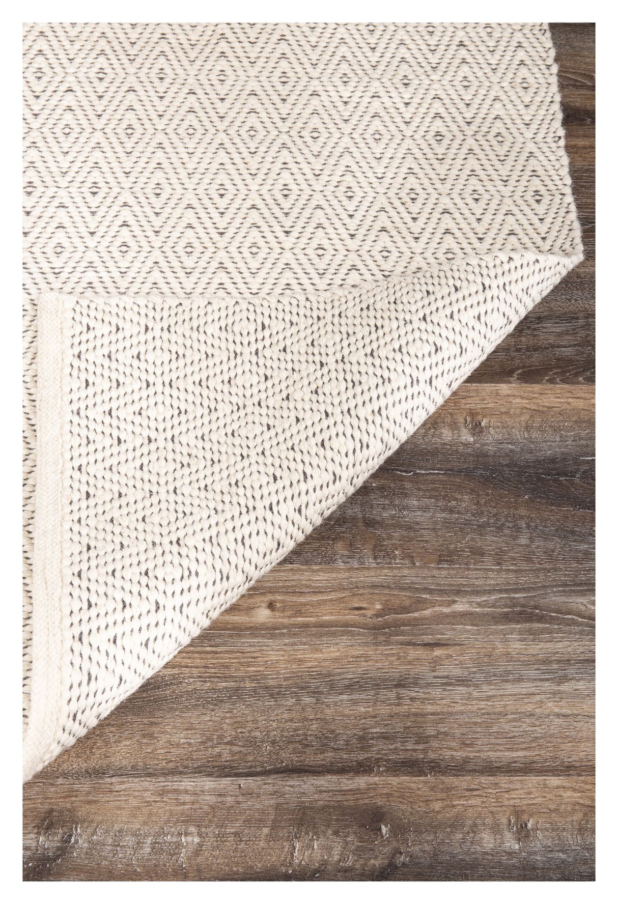 Julana uldmix tæppe, 170x240, Beige - Unoliving.com