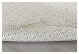 Julana uldmix tæppe, 200x300, Beige - Unoliving.com