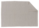 Julana uldmix tæppe, 200x300, Beige - Unoliving.com