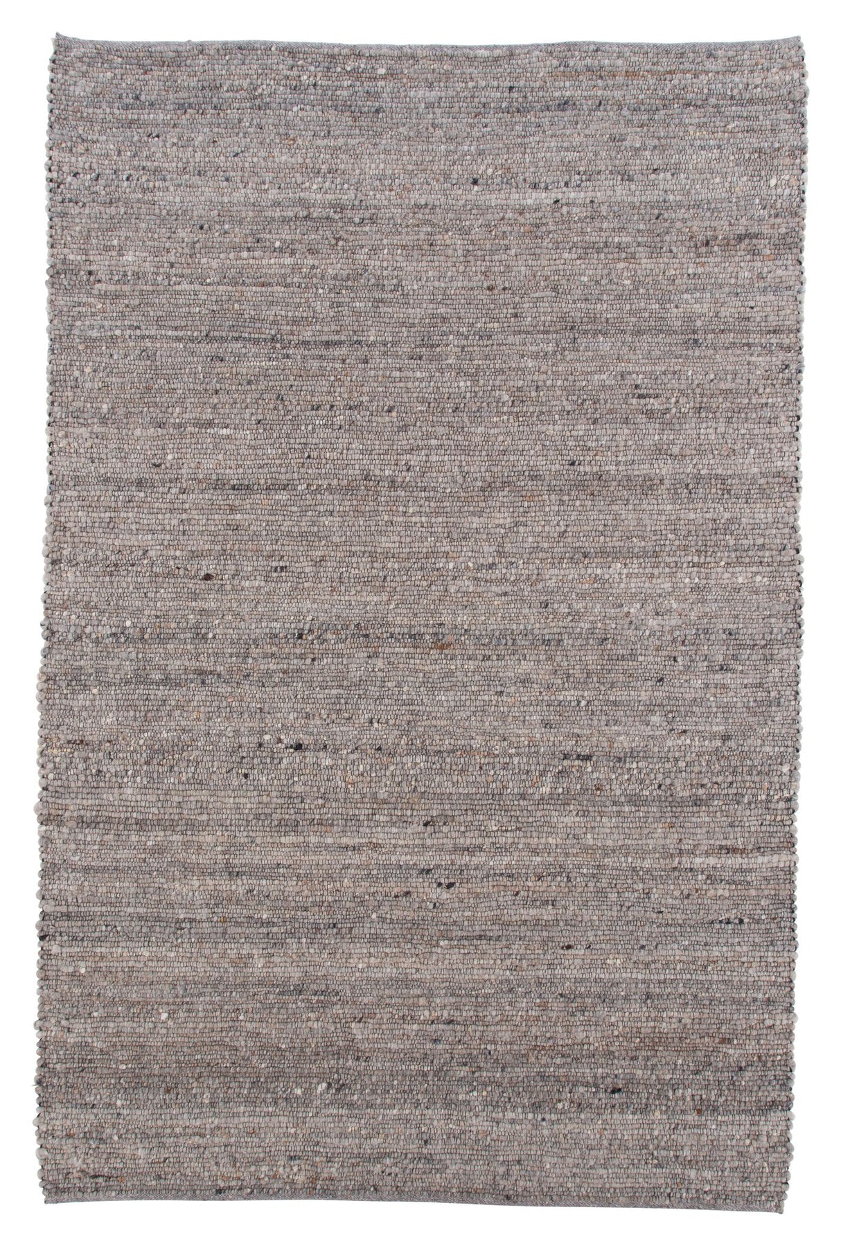 Loump uldmix tæppe, 200x300, Grå,Beige - Unoliving.com