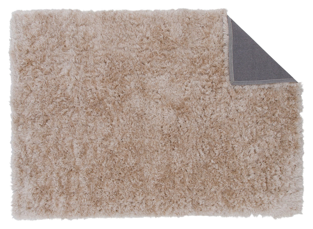 Natta Bomuld tæppe, 200x290, Beige - Unoliving.com