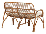 Nella Loungesofa, Rattan, Natur