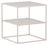 Netz Sidebord 55x55 - Beige - Unoliving.com